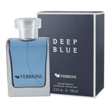 Perfume Ferrioni Deep Blue Edt 100 Ml Caballero