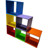 Mueble Modular De Cubos(30cm) - Creativo Material Didactico