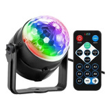 Bola Disco Led Rgb Mini Giratoria Audioritmica Control 220v