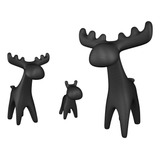 Estatuas Decorativas Reno Impresion 3d - Pack X 3