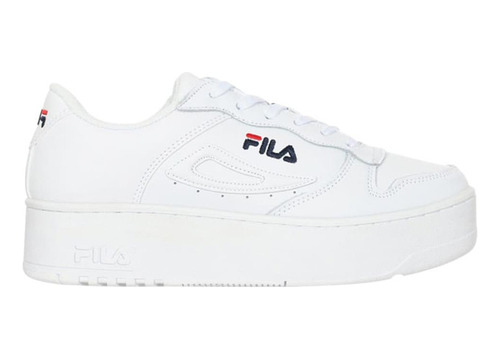 Tenis Para Dama Casual Plataforma Marca Fila Modelo 4125