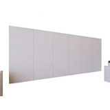 Quadro Cabeceira Painel Cama Casal Mdf Ripado 150 X 60 Cm