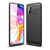 Funda Anti Impacto Carbono Para Samsung A11 A21s A31 A51 A71