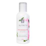 Óleo Natural Rosa Mosqueta Limpeza Leite Facial Nutrit 120ml