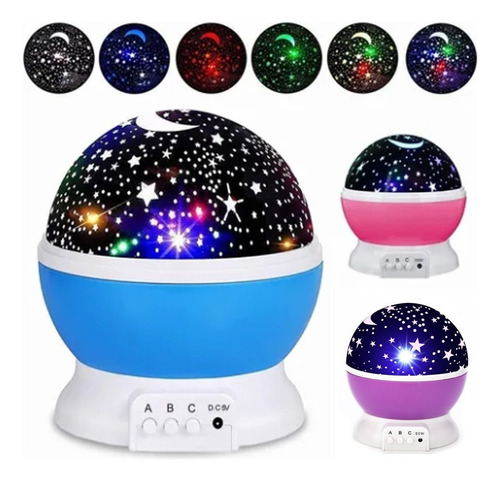 Nihay Lámpara Niño Noche Mesa Buro Estrella Luna Dormir Usb