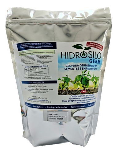 Gel Para Germinação De Sementes - Hidrosilo Germ - 1kg 
