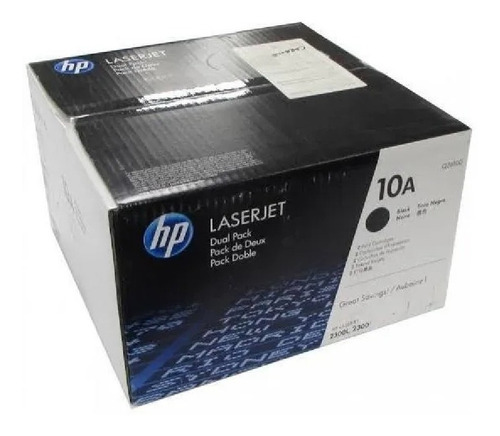 Cartucho Toner Original Hp 10a Dual Pack Q2610d Con Envió 