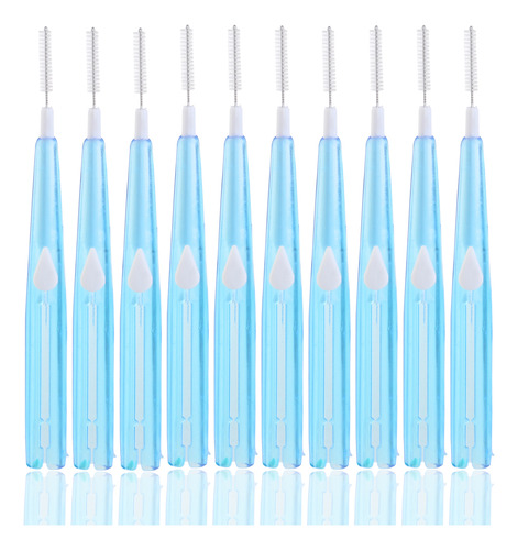 Cepillo Interdental De Ortodoncia Blue Dental, 8 Piezas, Par