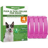 Collar Antipulgas Y Garrapatas Para Perros Woyamay 4 Pack, P