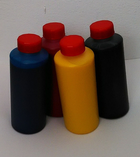 4 Botellas De Tinta Tipo Pigmentada 120ml