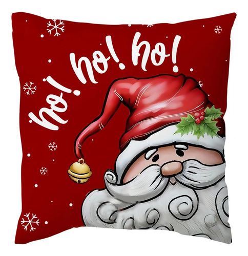Sofá Corto Para Hogar Navideño, 45 X 45 Cm, Funda De Almohad