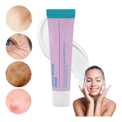 Lujito Crema Facial Retinol Suave Antiarrugas Tratamiento Nocturno Hidratante Profundo 30 ml (1 oz) Para Rostro Cuello Reduce las líneas de expresión. | Meses sin interés