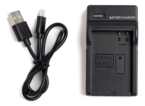 Cargador Usb Para Bat Lpe8 Canon Eos 550d