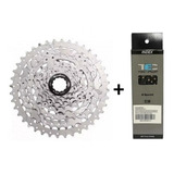 Cassete Sunrace 8v 11-40 K7 Freehub + Corrente Tec 8v Index