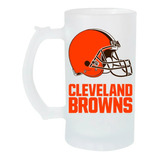 Tarro Cervecero 16oz Cleveland Browns Nfl Super Bowl