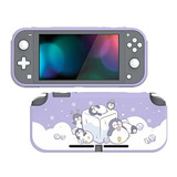 Carcasa Para Protectora Nintendo Switch Lite Pingüino Helad
