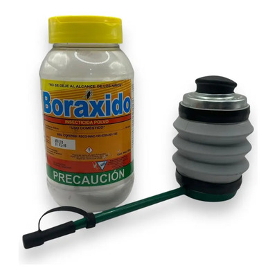 Mata Cucarachas Acido Borico En Polvo 500grs + Espolvoreador | Envío gratis