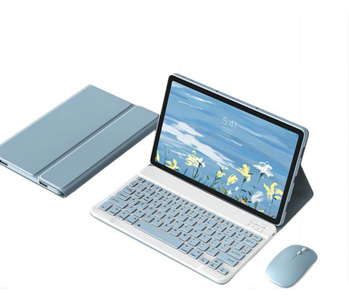 Funda C/teclado+mouse P/lenovo Xiaoxin Pad 2024 11 Tb330fu