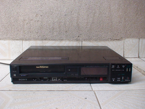 Videocasetera Sony Hi-fi Ready Super Betamax Sl-hfr70