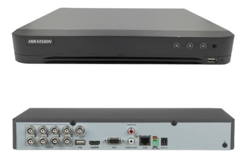 Dvr 5mp 3k 8 Ch Turbohd + 4 Ip Acusense Coaxitron Hikvision