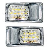 Biseles Qsp International Y Par De Faros 15 Leds 5x7 Rectang