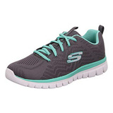 Zapatillas Skechers Graceful-get Connected Para Mujer, 8 Us