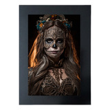 Cuadro De Catrina La Calavera Garbancera Día De Muertos #226