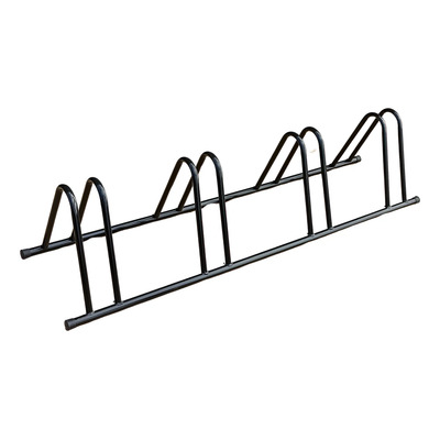 Suporte Bicicletário 4 Vagas Para 4 Bicicletas Chão Preto | MercadoLivre