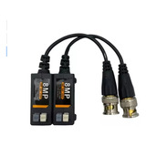 Kit 6 Par Conversor Balun Passivo Engate Rápido 8mp Full H