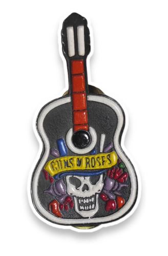 Pin Metálico Rock Guns And Roses, Broches