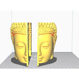 Molde Maceta Cemento Buda Archivo Stl Para Impresion 3d 