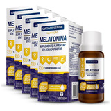 Kit 5 Melatonina Em Gotas Catarinense Maracujá 20ml