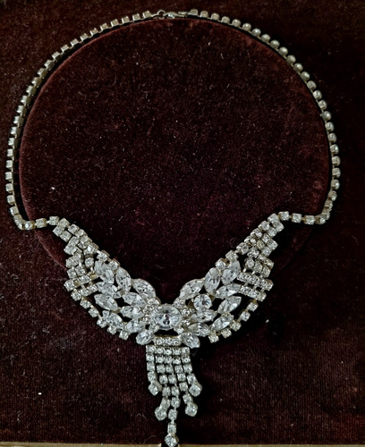 Collar Gargantilla Fiesta Strass Imperial Cadena 