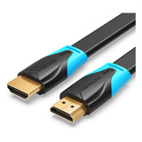 Cable Plano Hdmi 2.0 Certificado 4k Hdr Arc 1.5 M Vention