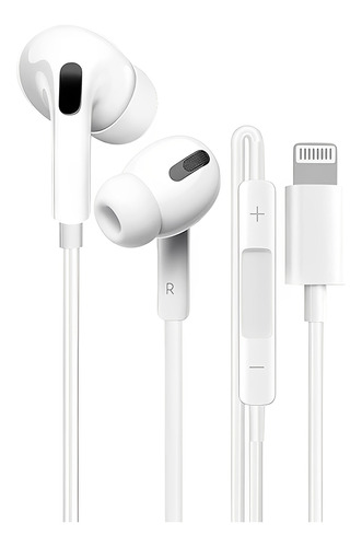 Audifonos Con Cable Para iPhone Auriculare Lightning In-ear