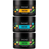 Kit 3 Máscaras Doctor Inoar Hidratação Reconstrução Nutrição