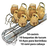 10 Caxixi, 10 Baquetas, 10 Cordas, 10 Rami - Rabo De Arraia