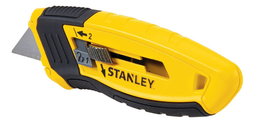 Navaja Retráctil Metálica Uso Rudo Stanley Stht10432 Color Amarillo