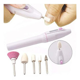 Kit Lixador De Unhas Eletrico Remove Cuticulas Calos E Model