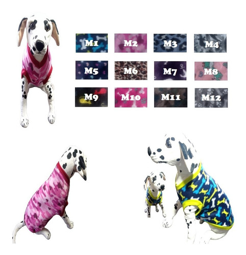 Ropa Cálida De Mascotas (perros) Capa De Polar Talla 12