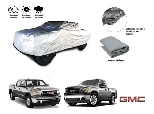 Lona C Broche Cubreauto Afelpada Gmc Sierra 2010