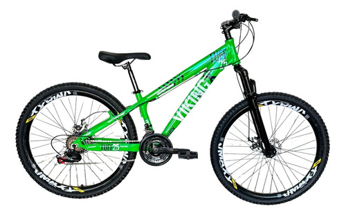 Bicicleta Aro 26 Vikingx Tuff Bike 21v Suspensão Freio Disco