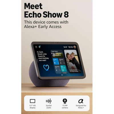 Pantalla Inteligente Amazon Echo Show 8 8.7 Hd Az3 Pro Alexa | Meses sin interés