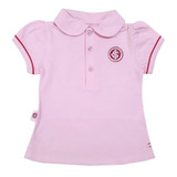 Camisa Polo Do Internacional Infantil  Oficial Menina 1,2,3
