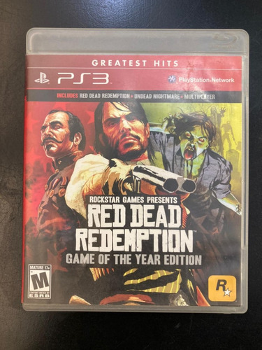 Red Dead Redemption Standard Edition Rockstar Ps3 Físico