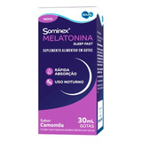 Melatonina Sominex 30ml Sabor Camomila