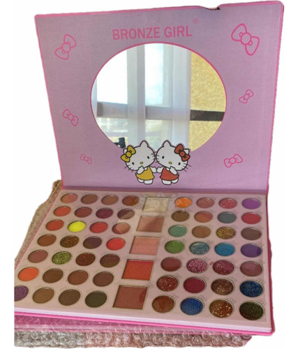 Paleta Maquillaje Hello Kitty 61 Colores