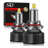 2 Focos Led H1 H7 H8 H11 9005 9006 9012 Csp 360° 40000 Lm