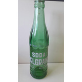 Antigua Botella De Vidrio Soda Belgrano