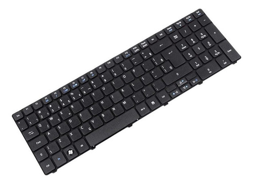 Teclado Para Acer Aspire 5750 P5we0 9z.n1h82.c1d Pk130c92a25 Cor Preto Idioma Português Brasil